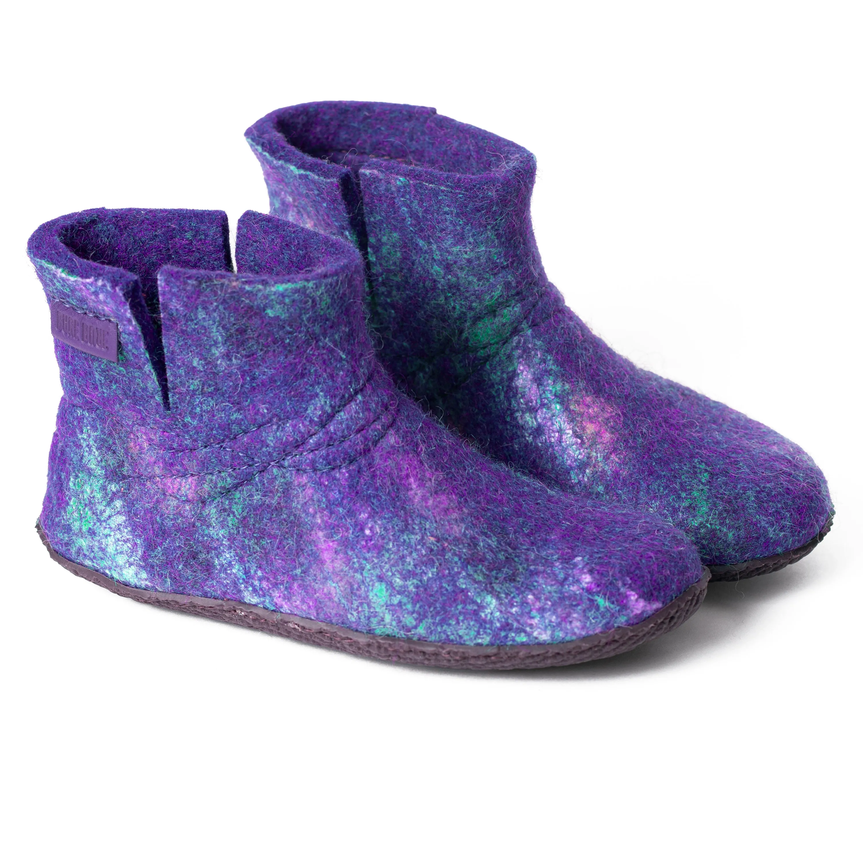 Women's COCOON WOOBOOTS - Dark Purple Galaxy